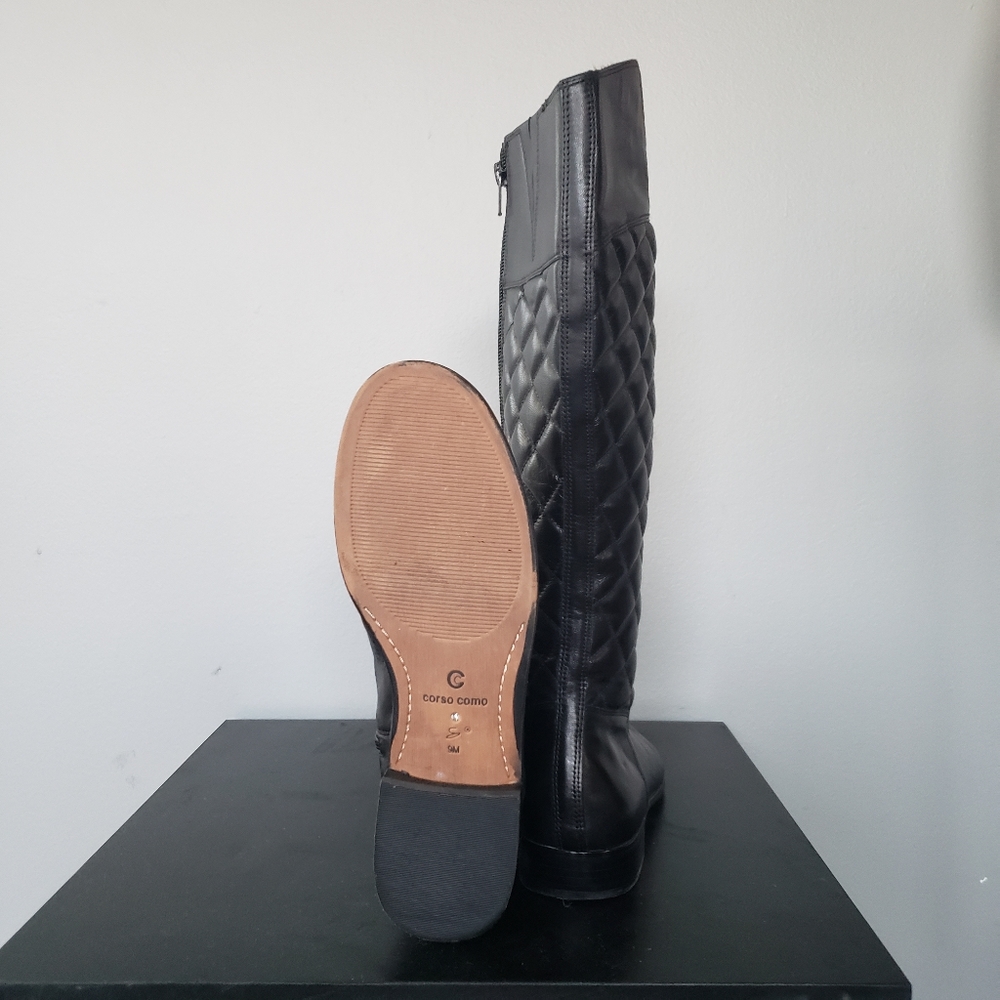 QUILTED RIDING BOOT - Picture 4 of 7